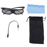 4 PCS Active Shutter 3D Glasses for Link Compatible 96-144HZ with Optama // // Link Projectors
