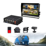 YWX 4 Channel 1080P AHD Car Vehicle CCTV MDVR 2TB HDD Recording Truck/Taxi/Bus Camera System Mobile DVR Kits