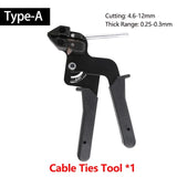 Stainless Steel Tie Gun High Quality Fastening Strap Cutting Tool Self-locking Tensioner Cable Ties Plier Series
