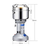 150g Electric Herb Powder Mill Grains Spices Cereals Coffee Crusher Dry Food Grinder hine high speed 220V Stainlesssteel