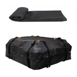 Waterproof Car Roof Cargo Carrier Universal Lage Storage Cube Bag for Travel Camping with Anti-slip Mat
