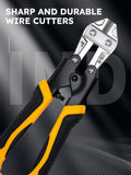 8", Lock Duty, Bolt Cutters Heavy Duty for Loc, Screw Cutter, Chain k Fence Cutter Scissors