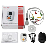 TLC6000 Contec 12 channel Holter 24 Hours Recorder Dynamic 3-lead