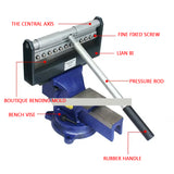 DIY small 300mm manual metal tool iron aluminum plate bending hine