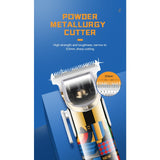Led Hair Cutting Clippers Cut Machine Kemei Km-Max5087 Type-C Electric 2000ma Professional Trimmer Professional Hair Clipper