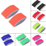2Pair Carrier Nylon Hook and Loop Strap Supports Ski Snowboard Cross Country Snowboarding Bag Holder Accessory