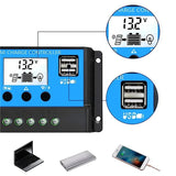 12V to 110/220V Panel System 18V 18W Solar Panel+30A Controller+4000W Modified Sine Wave Inverter Power Generation Kit