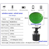 Portable Fish Finder Bluetooth Wireless Echo Sounder Sonar Sensor Depth Fishfinder for Lake Sea Fishing IOS& Android