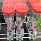 2024 Farm wholesale hand push seeder soybean vegetable seed planter