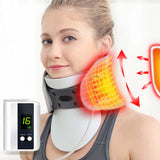 Electric Heating Neck Brace Cervical Traction Adjustable Neck Stretcher Spine Corrector Neck Support Fatigue Relax Massage