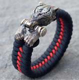 New Paracord Braided Bracelet Damascus Style