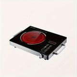 1pc, Electric Cooktop Portable Stove, Electric Hot Plate Single Burner Electric Stove Top Infrared Cooktop 3500W