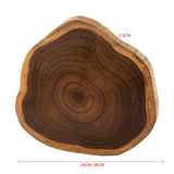 1PCS Cutting Board Fruit Chopping Board Kitchen Chopping Board Acacia Wood Irregular Shape Cutting Board Kitchen Supplies