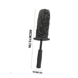 Ceyes Top Microfiber Premium Wheels Non-Slip Handle Easy Cleaning Rims Spokes Wheel Barrel & Brake Caliper Car Fiber Brush