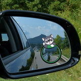 Bdspot Cute Cartoon Rearview Small With Wide Angle View Stable Car Mirrors For Enhanced Bd Side Vision