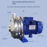 750W Sanitary Pump 2Wb70/075 Stainless Steel Centrifugal Water Pump Sanitary Beverage Pump Pressure Boiler Water Supply Pump