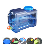 Camping Water   Plastic Water Container Outdoor Water Bucket Easy Use NEW