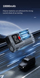 14.8V Tire Iator Portable Car Emergency Power Bank Jump Starter 10000mAh Air Pump Battery Booster Device Up to 4.0L Gas
