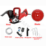 Electric Concrete 4300RPM 105mm Water Electricity Slotting hine Wall Cutting Power Tool 5800W