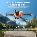 E99S Drone HD Brushless Four Axis RC Aircraft Aerial Photography 5G WiFi Professional Obstacle Avoidance Control Toy