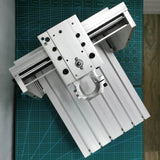 Aluminum Mini Frame Kit 3020 DIY CNC Engraving hine 1605 Ball Screw With NEMA23 Stepper Motor Bracket Stroke 200x300x70mm