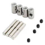 RC Car Harden Metal Cross Pin Drive Shaft CVD Pins Set Screw Replace For Traxxas 1/10 Summit Truck RTR