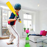 Kids Set Training Automatic Launcher Bat Toys Indoor Outdoor Sports Baseball Games For Children