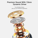 LY02 Wireless Bluetooth Earphones Headphones Outdoor Sports Headset With Charging Bin Display Touch Control Earbuds for Music