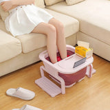Massage Massager Household Equipment Folding Foot Bath Multifunctional Health Care Relaxation Tool
