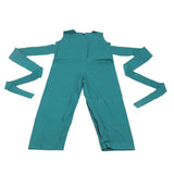 Bed Chair Restraint Jumpsuit Fix Leg Safety Reduce Fall Fix Waist Wheelchair Restraint Clothes for Sickly Person for Hospital