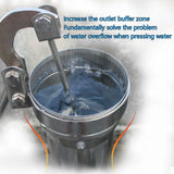 Household Manual Shaker Well Pump Water Suction Old Stainless Steel Big Head