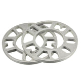 2pcs UNIVERSAL 10MM ALLOY ALUMINUM WHEEL SPACERS SHIMS PLATE STUD FIT For 4 / 5 Stud Wheel