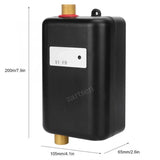 Instant Heater 220V Portable Electric Heaters for Bathroom Hot Water Shower and Home Kitchen Heating