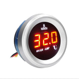 Vehicle Meter 9-36V Automobile Car Gauge 52mm Water Temp Oil Press with Temperature Sensor Alarm Function