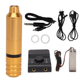 Tattoo Machine Pen Tattoo Machine Pen Kit Firm Connection Clip Cord Foot Pedal Liner Shader Interface for Professional Use