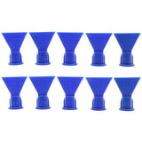 Wave Shape Silicon Cone Cartridge Caulking Spare Part Nozzle Spray Tip for Sealant Dispenser Syringe Accessory 10Pcs/Lot