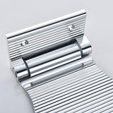 Shower Footstool  Black/Silver Aluminium Alloy Wall Mounted Footrest Step Anti-Slip Footrest  Bathroom Rest Pedestal Footstool