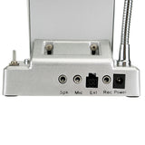 Retekess TW102 window intercom two-way one key mute bank counter cable length 8 meters