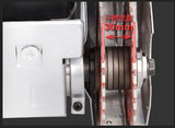 Double saw blade dust-free grooving plumber, wall corner cutting hine, concrete handheld electric hardware tools