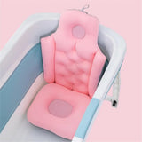 Adult Folding Cushion SPA Head Rest Net Bathing Baby Pillow Anti-slip Bed Pad Bathtub Bath Cushioned E7V4