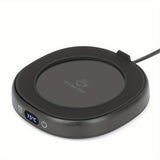 1pc, Smart 55°/131 ° F Thermostatic Heating Cup Mat, Coffee Cup For Heating Coffee, Beverages, Milk