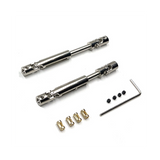 Metal Drive CVD Driveshaft with 3mm to 4mm Shaft Sleeve for MN78 MN-78 MN 78 1/12 RC Car Upgrade Parts