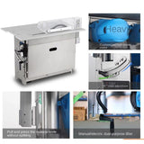 Precision high-power multi-function woodworking table integrated dust-free board cutting electric circular saw 220v