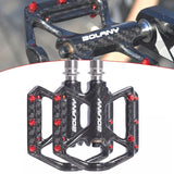 Platform Pedals Widen Mountain Footboard Anti-Slip Smooth Bearing Bicycle Pedal MTB Cycg Bike Parts