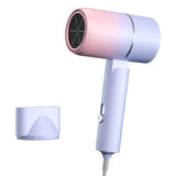 Portable Mini Folding Hairdryer - 750W with Carrying Bag, Anion Care, 220V-240V for Home, Travel & Dorm