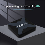 Large Capacity TX10 Pro TV Android 13 Dual Band 5G wifi Allwinner H616 Quad-Core Support With HD10 8GB 128GB Set Top Box
