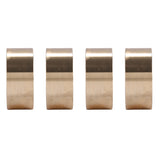 4PC 376G Brass 1.9 Beadlock Wheel Rim Internal Counterweight Clamp Ring For 1/10 RC Crawler Car Axial SCX10 Traxxas TRX4
