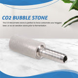 0.5 Diffusion Stone Steel Carbonation Aeration for Kegged Beer Wine Tools Bar Accessories