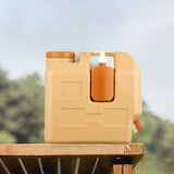 20L Portable Jug with Spigot and Soap Dispenser - Water Storage Carrier for Camping, Fishing, Picnic, Hiking
