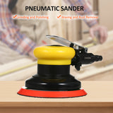 Random Orbital 5'' Vacuum Air Non-vacuum Sandpaper Polished Grinding hine Pneumatic Sander